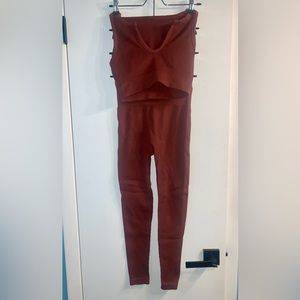 Two piece athletic wear outfit